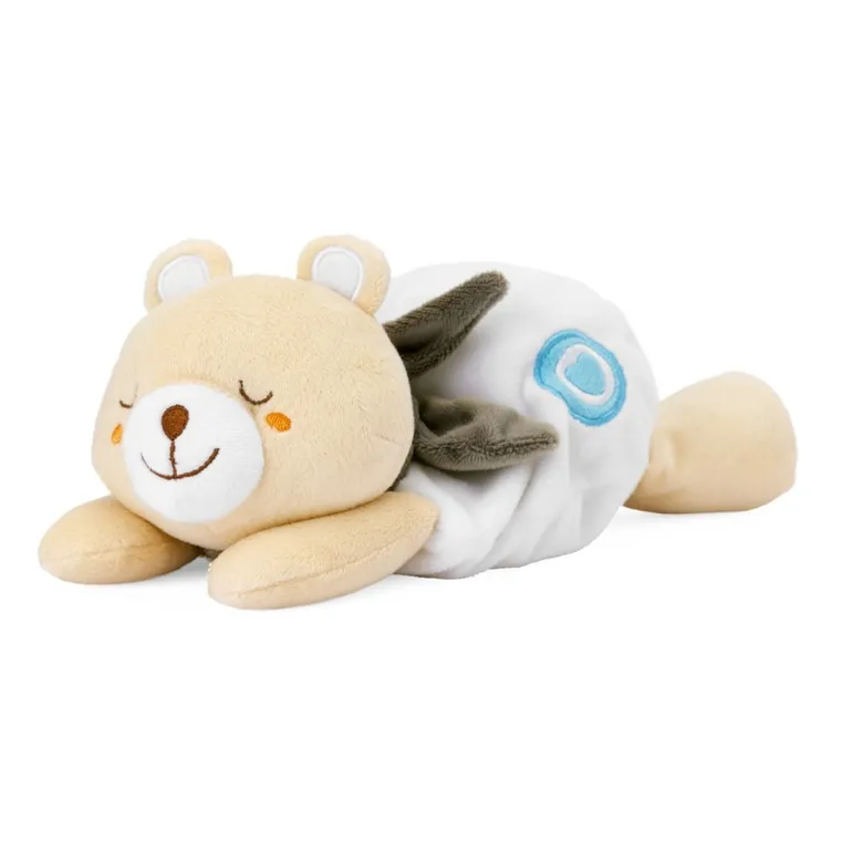 Chicco, My Sweet Dou Dou, Warm Cuddle Teddy Bear, jucarie de plus, perna termica
