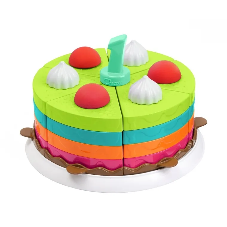 Chicco, Smart2Play, Rainbow Cake, puzzle jigsaw