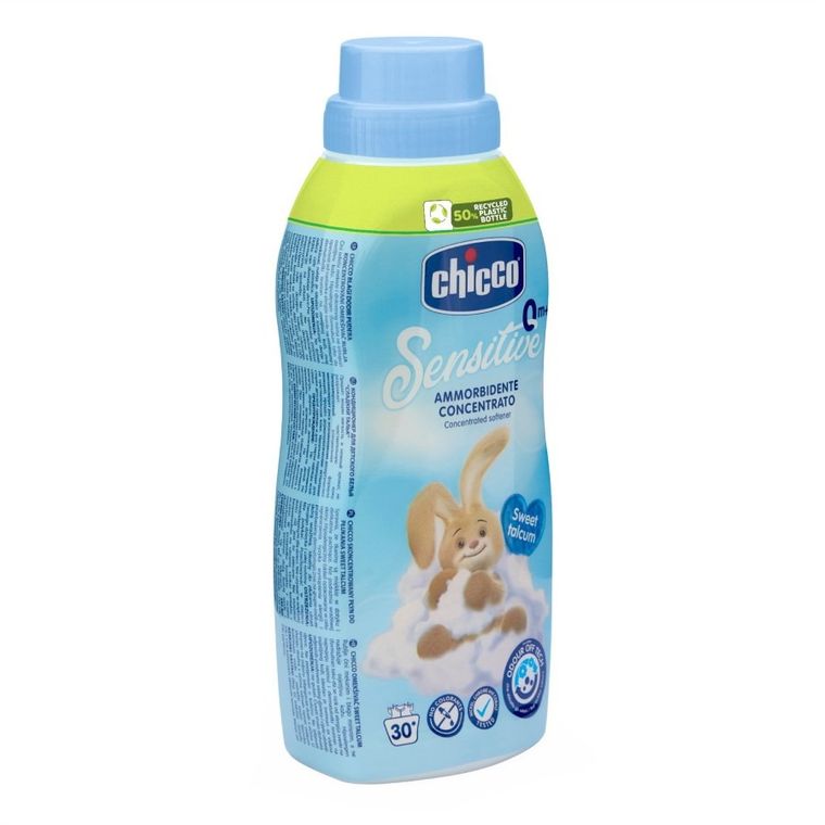 Chicco, Sweet Talcum, lichid inmuiere si clatire pentru imbracaminte pentru copii, 750 ml