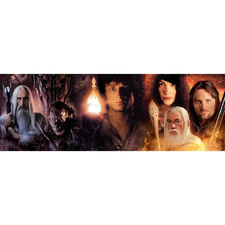Clementoni, Panorama, The Lord of the Rings, puzzle, 1000 piese