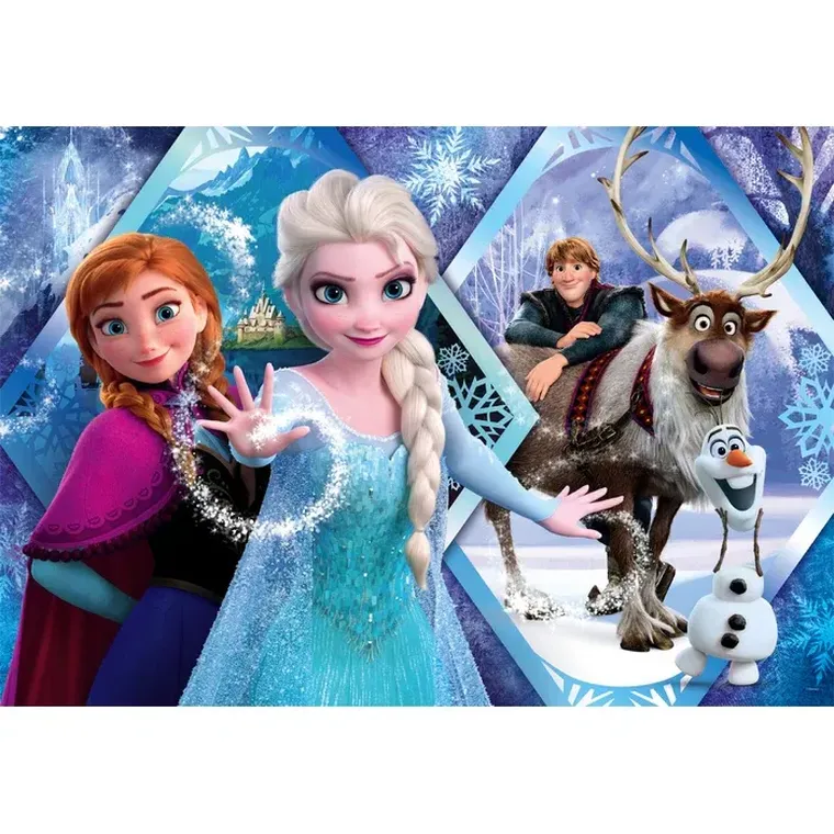 Clementoni, Super Color, Frozen, puzzle, 104 piese