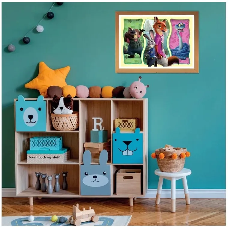 Clementoni, Super Color, Zootropolis 2, puzzle, 104 piese