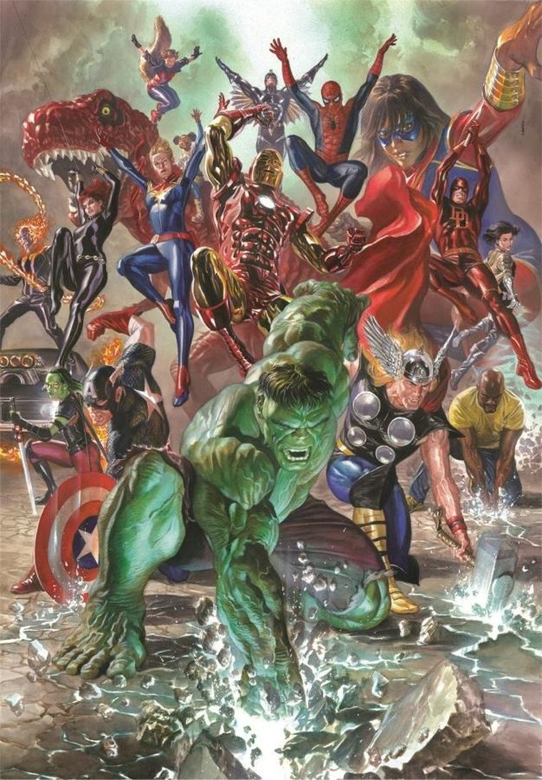 Clementoni, The Avengers, puzzle, 500 piese