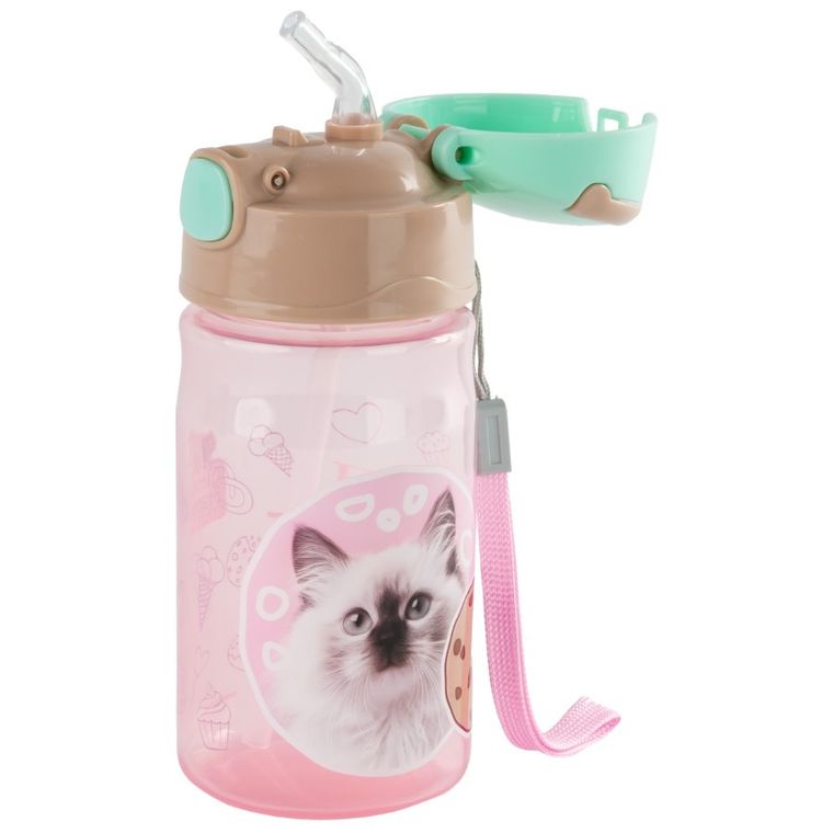 Cleo si Frank, sticla de apa, Pisoi, 330 ml