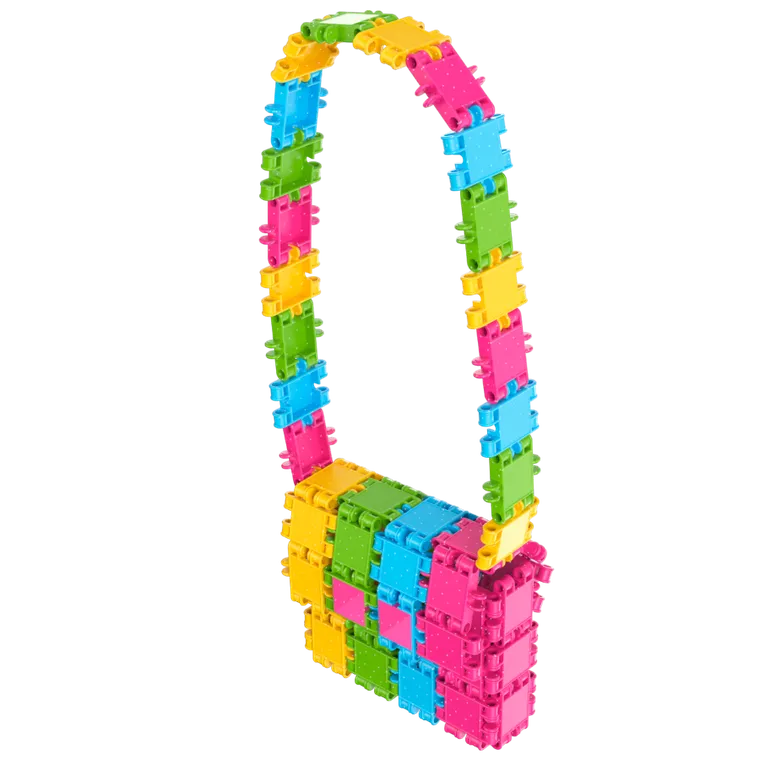 Clics Toys, Clics, Glitter, set de constructie, 8 in 1