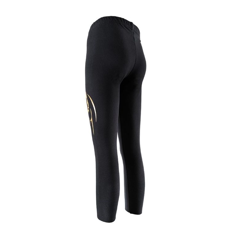 Colanti caldurosi pentru fete, negru, cal, Tup Tup