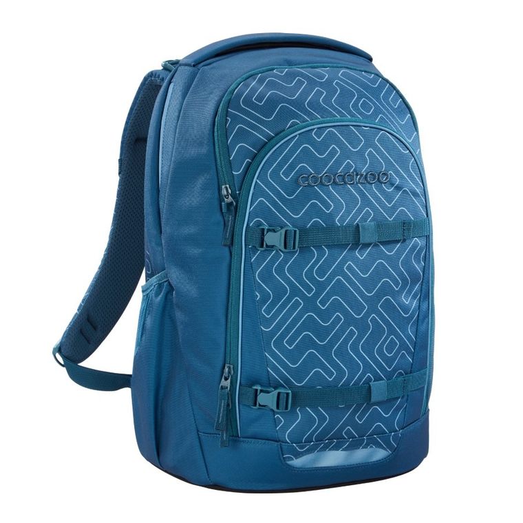 Coocazoo, Every, rucsac pentru scoala, cu 1 compartiment, Blue Maze