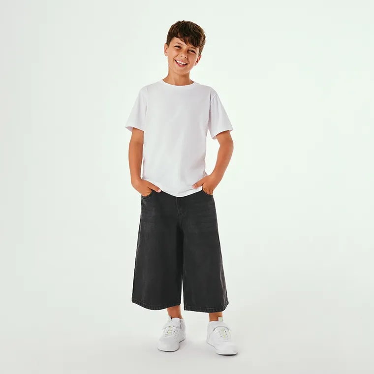 Cool Club, Bermude blugi pentru baieti, gri