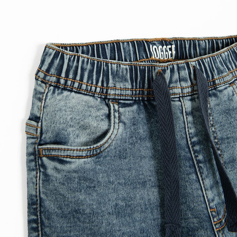 Cool Club, Blugi pentru baieti, jogger, albastru