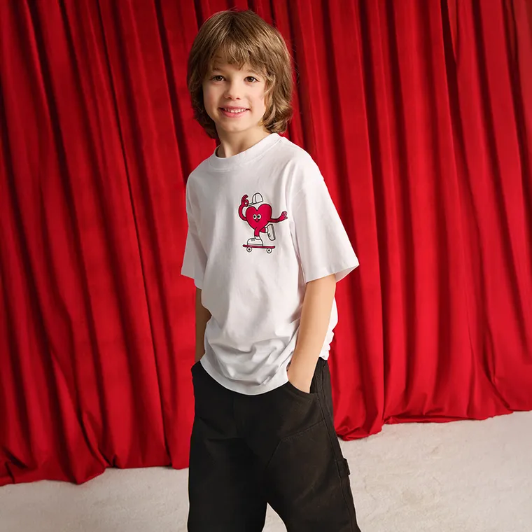 Cool Club, Blugi reglabili pentru baieti, croiala carpenter, negru