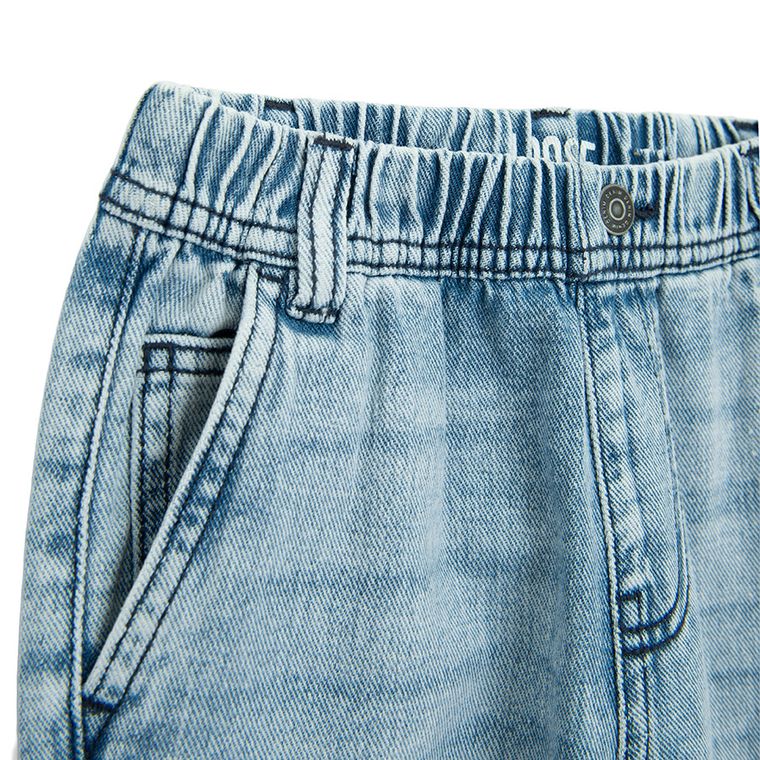 Cool Club, Blugi reglabili pentru baieti, loose, albastru