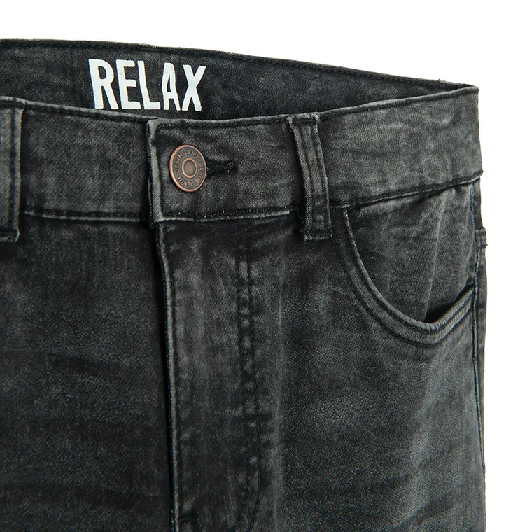 Cool Club, Blugi reglabili pentru baieti, relax, negru