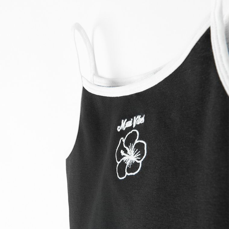 Cool Club, Bluza cu bretele, negru