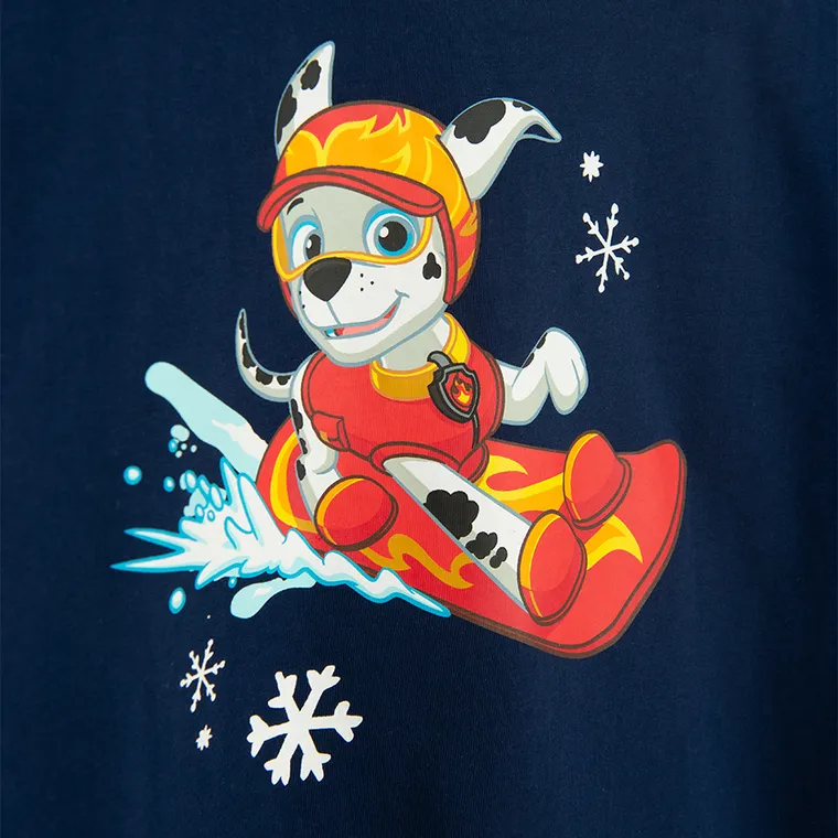 Cool Club, Bluza cu maneca lunga pentru baieti, bleumarin, imprimeu Paw Patrol