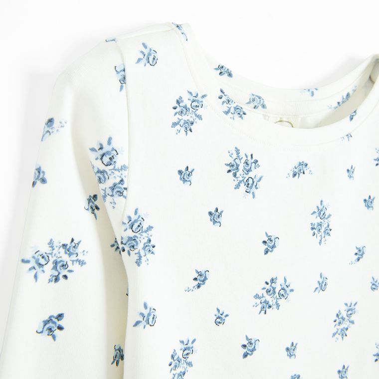 Cool Club, Bluza cu maneca lunga pentru fete, alb