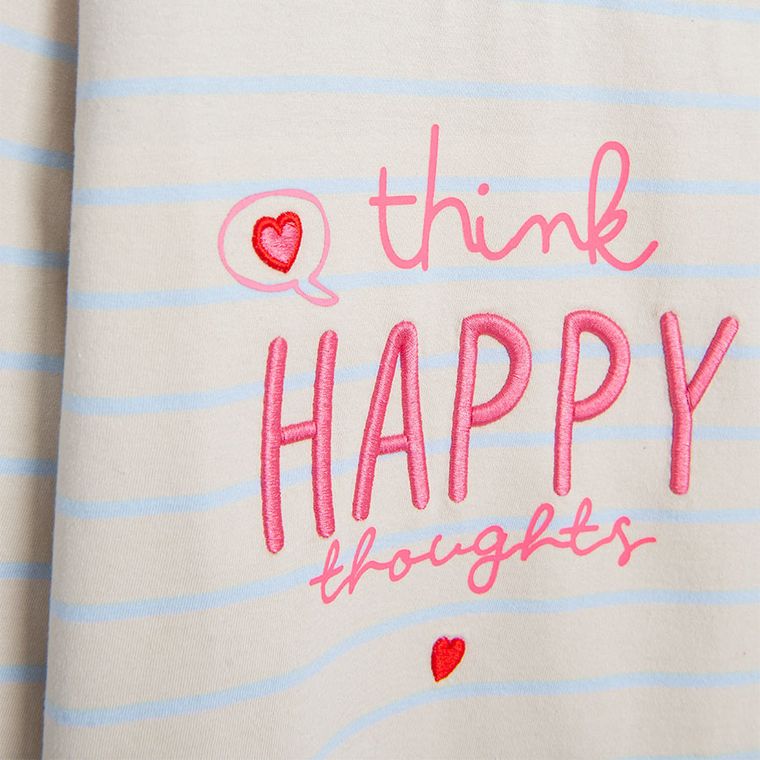 Cool Club, Bluza cu maneca lunga pentru fete, bej