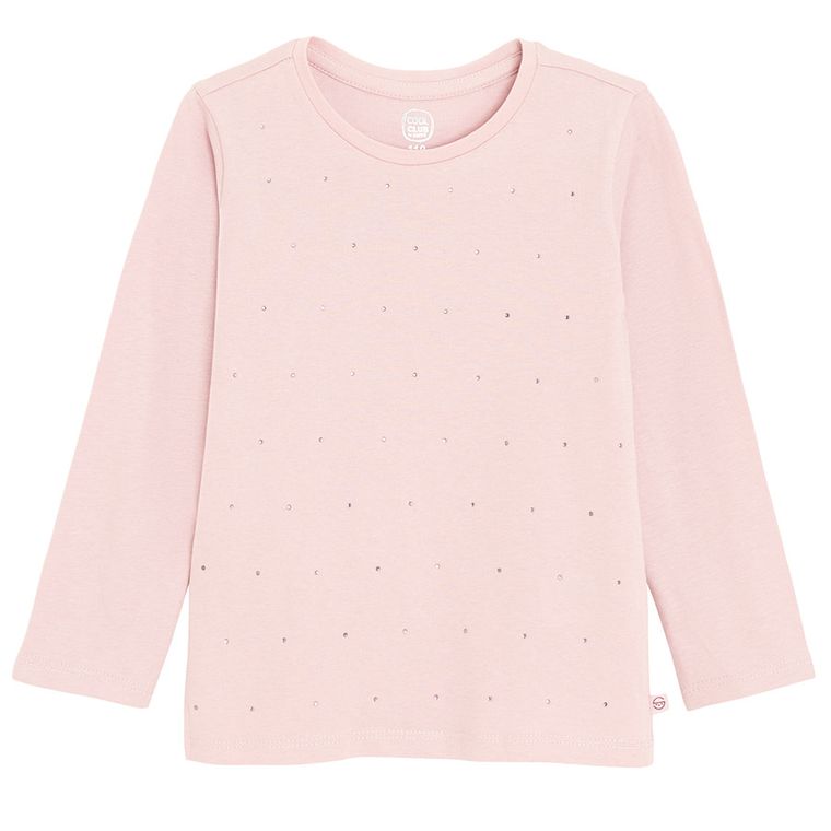 Cool Club, Bluza cu maneca lunga pentru fete, mix, set, 3 buc.