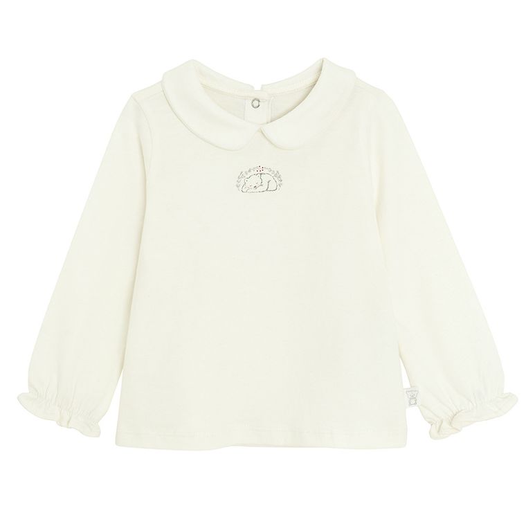 Cool Club, Bluza cu maneca lunga pentru fete, mix, set, 3 buc.