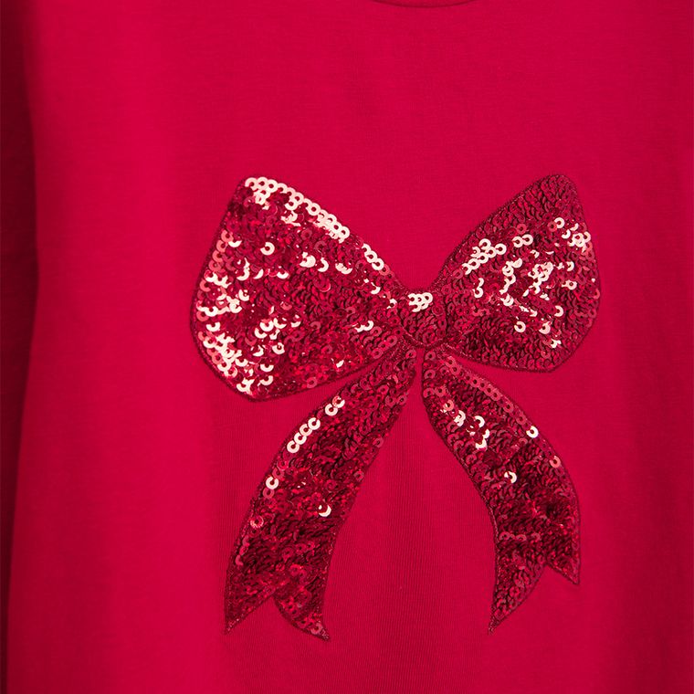 Cool Club, Bluza cu maneca lunga pentru fete, rosu
