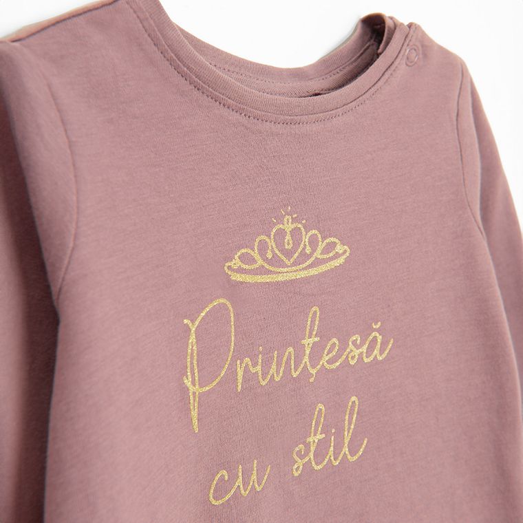 Cool Club, Bluza cu maneca lunga pentru fete, violet