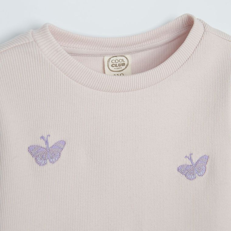 Cool Club, Bluza cu maneca lunga pentru fete, violet deschis