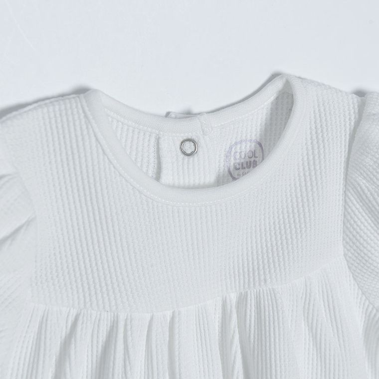 Cool Club, Bluza cu maneca scurta pentru fete, alb