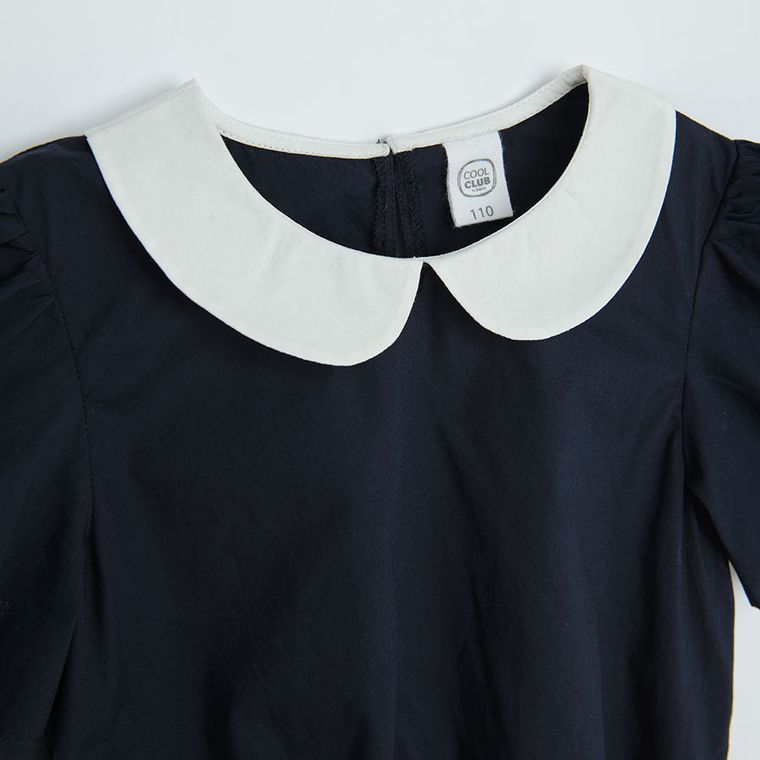 Cool Club, Bluza cu maneca scurta pentru fete, bleumarin