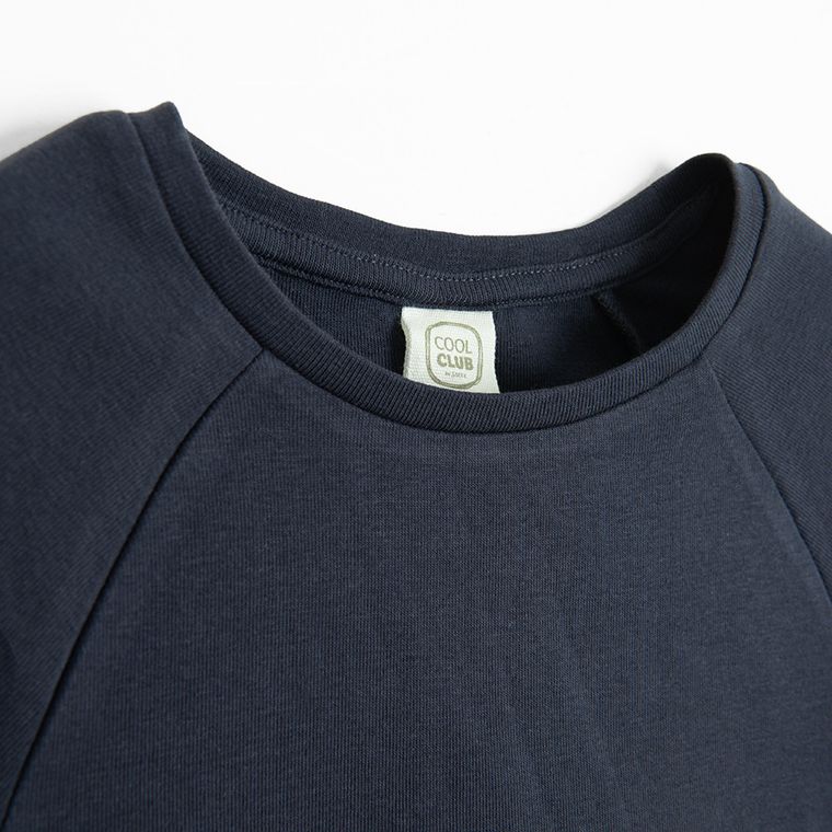 Cool Club, Bluza cu maneca scurta pentru fete, bleumarin