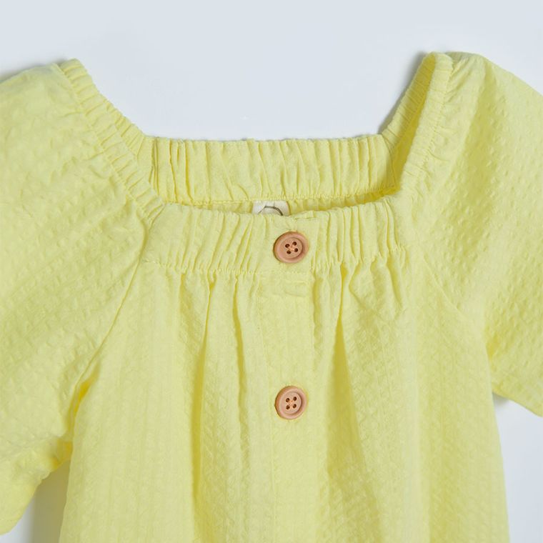 Cool Club, Bluza cu maneca scurta pentru fete, galben