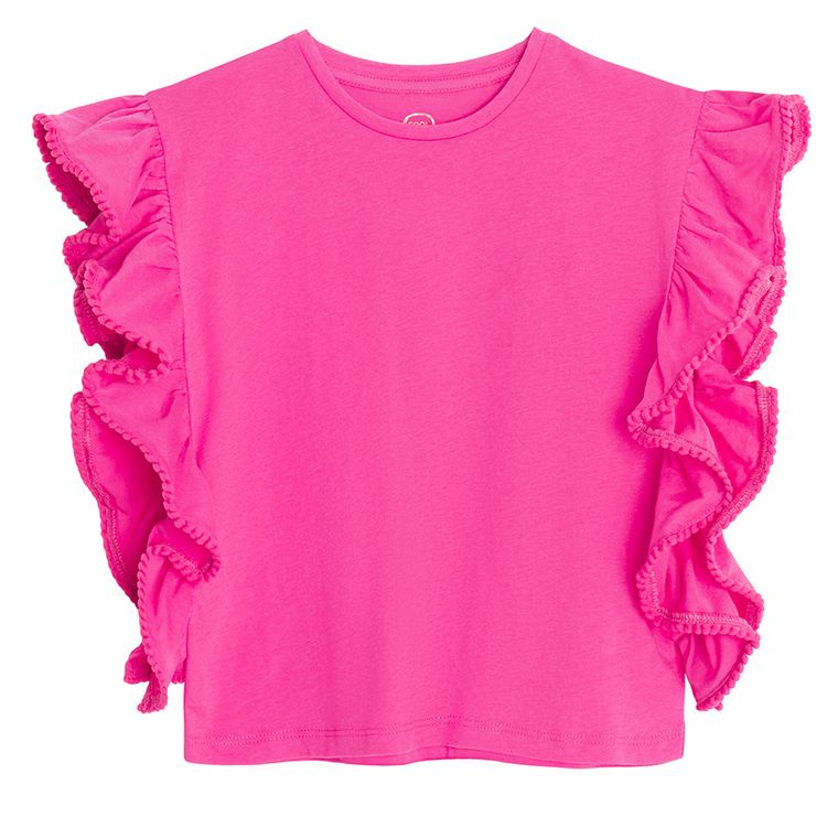 Cool Club, Bluza cu maneca scurta pentru fete, roz
