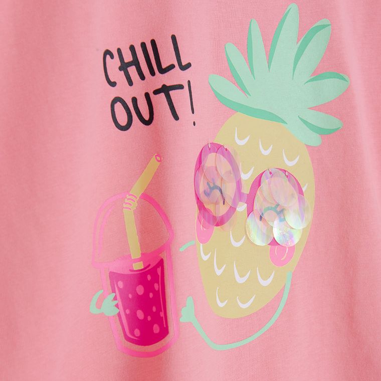Cool Club, Bluza cu maneca scurta pentru fete, roz