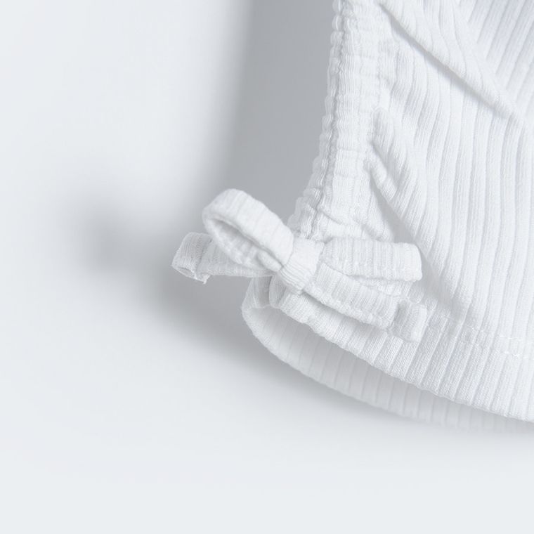 Cool Club, Bluza fara maneci pentru fete, alb