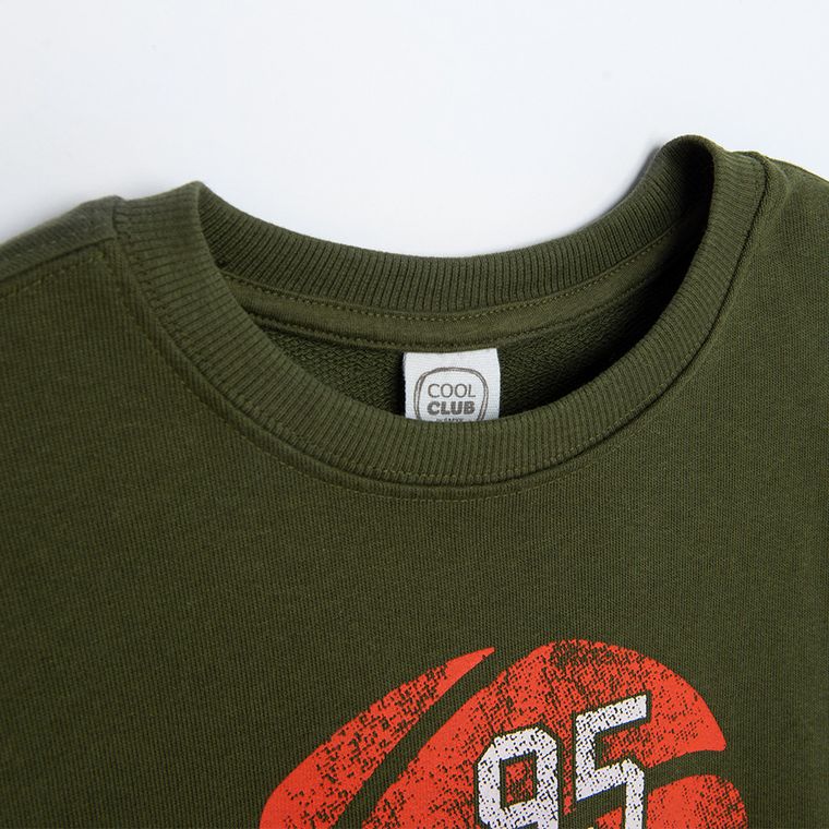 Cool Club, bluza pentru baieti, verde