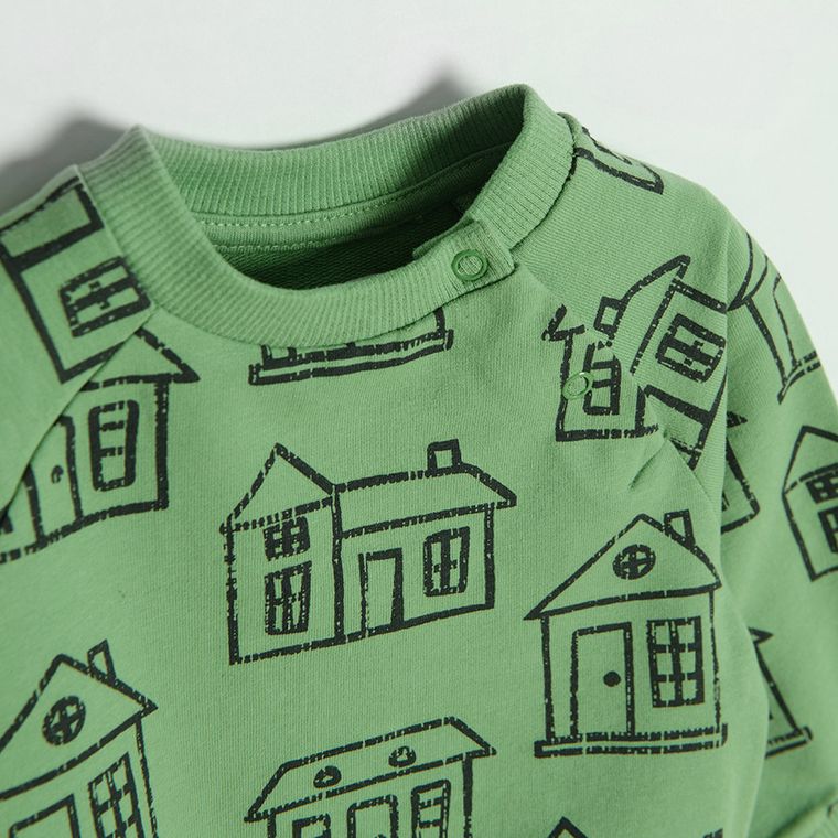 Cool Club, Bluza pentru baieti, verde