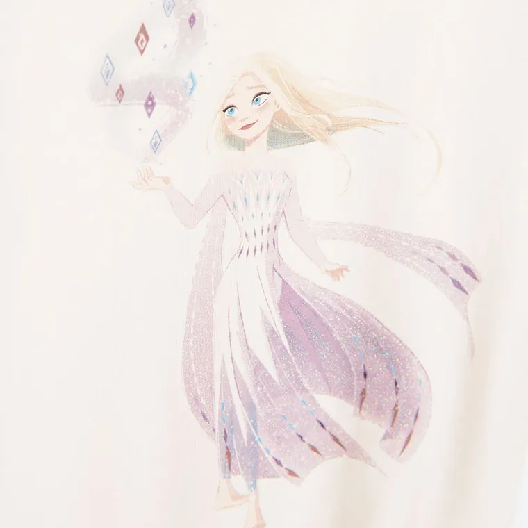 Cool Club, Bluza pentru fete, bej, imprimeu Frozen