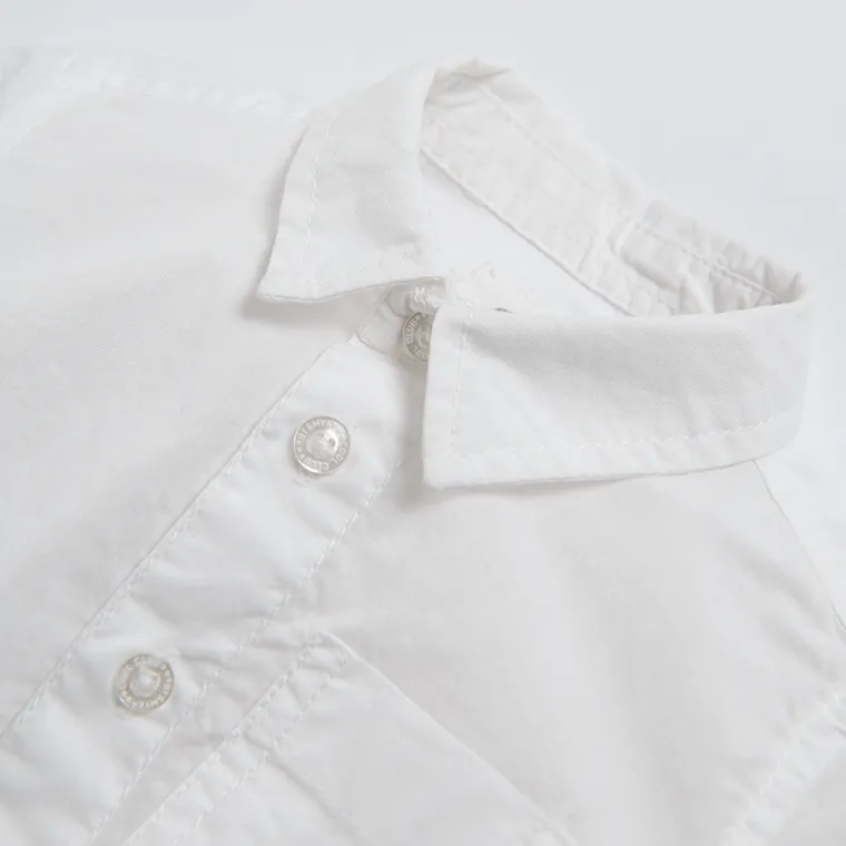 Cool Club, Body cu maneca lunga, camasa alba