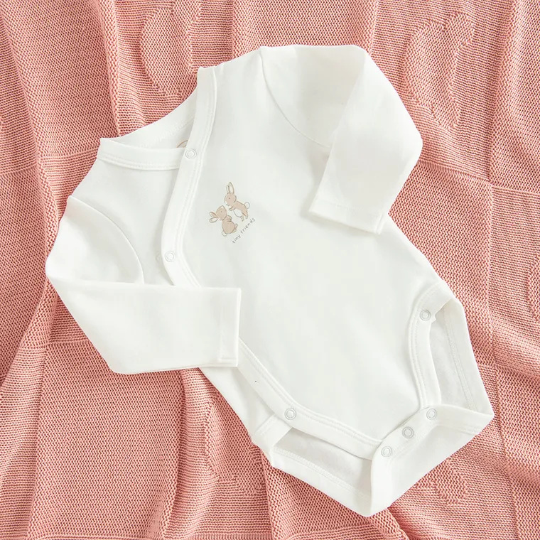 Cool Club, Body cu maneca lunga pentru bebelusi, alb, set, 3 buc.