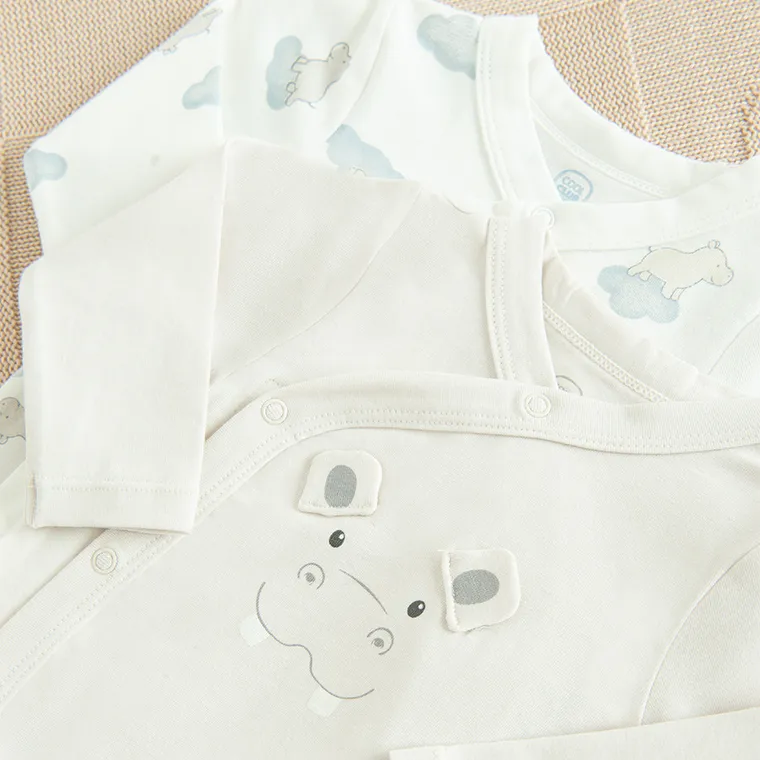 Cool Club, Body cu maneca lunga pentru bebelusi, mix, set, 2 buc.