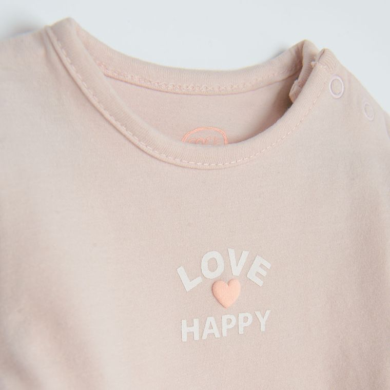 Cool Club, Body cu maneca lunga pentru fete, roz