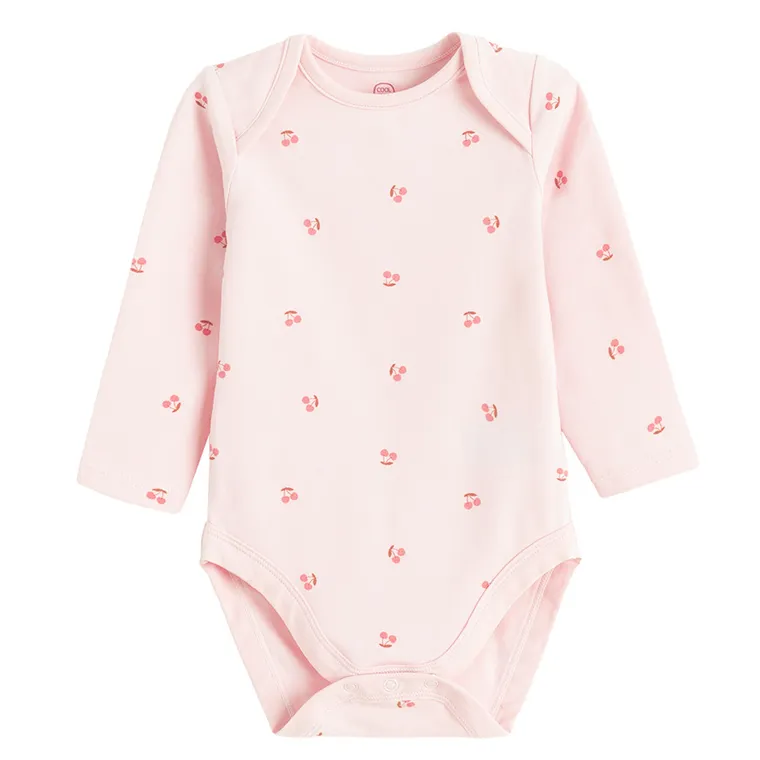 Cool Club, Body cu maneca lunga pentru fete, roz, set, 3 buc.
