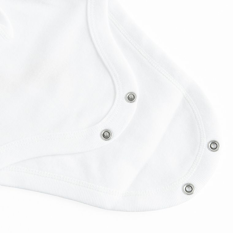 Cool Club, Body cu maneca scurta pentru baieti, alb, set, 5 buc.