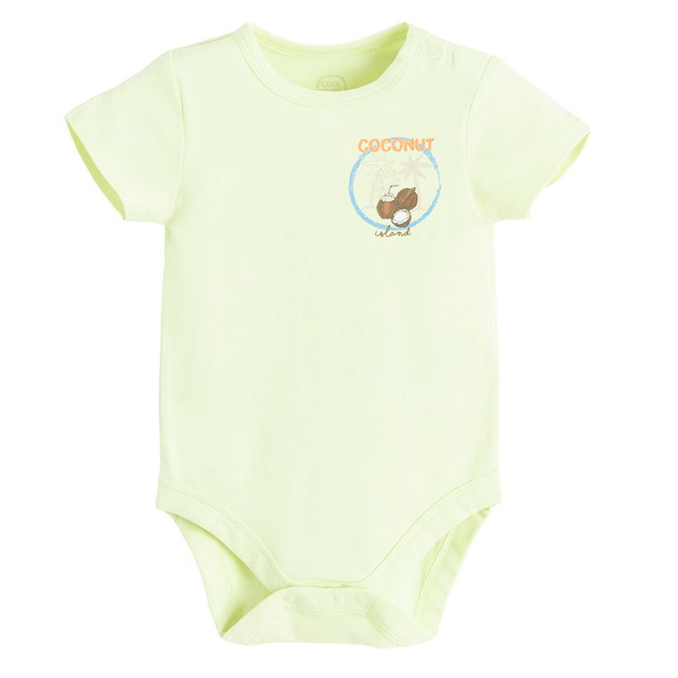 Cool Club, Body cu maneca scurta pentru baieti, mix, set, 2 buc.