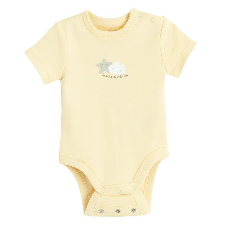 Cool Club, Body cu maneca scurta pentru baieti, mix, set, 4 buc.