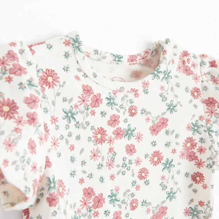 Cool Club, Body cu maneca scurta pentru fete, alb