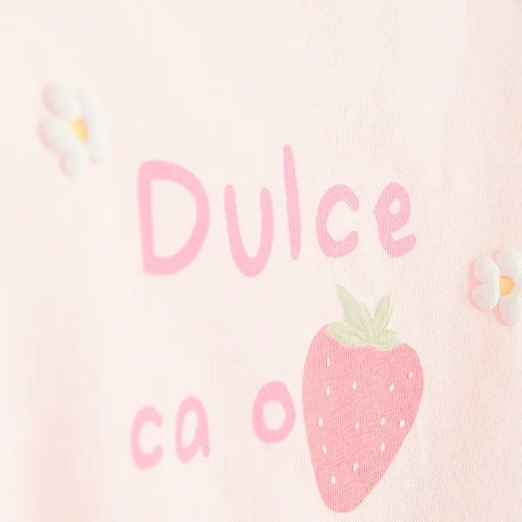 Cool Club, Body cu maneca scurta pentru fete, roz