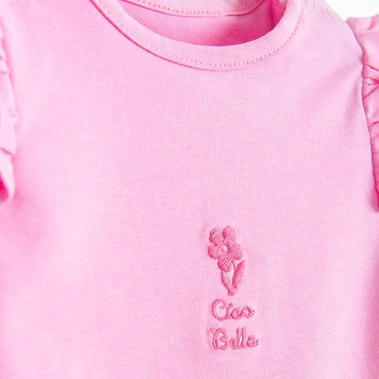 Cool Club, Body cu maneca scurta pentru fete, roz