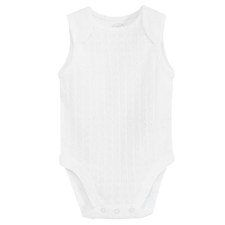 Cool Club, Body fara maneci pentru fete, alb, set, 3 buc.