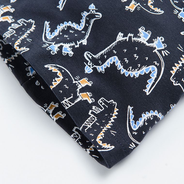 Cool Club, Caciula pentru baieti, alastru inchis, imprimeu dinozauri