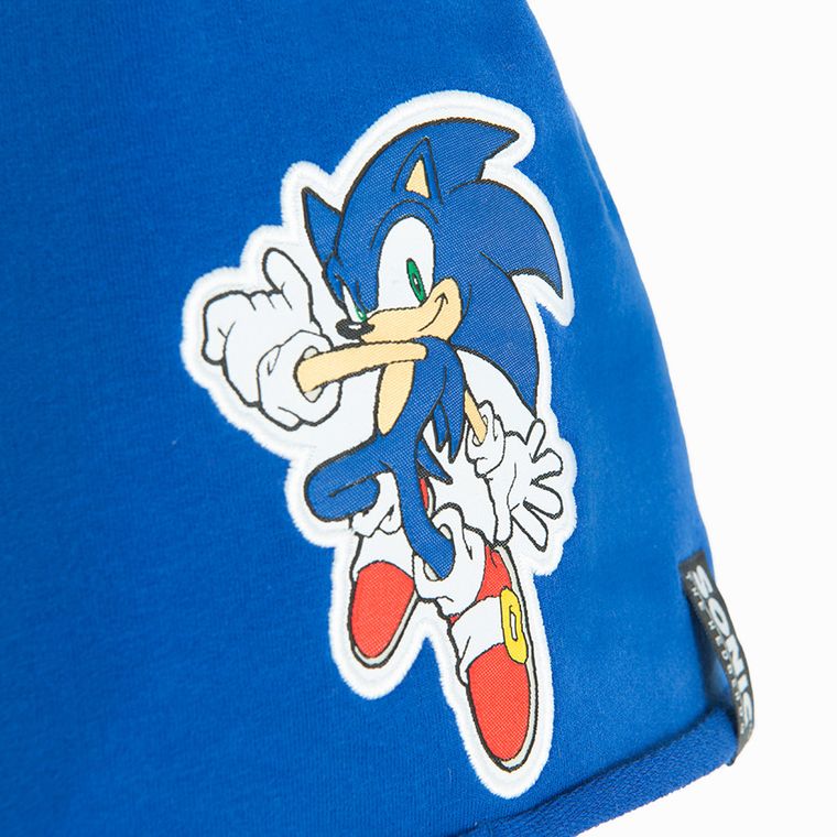 Cool Club, Caciula pentru baieti, albastru, imprimeu Sonic the Hedgehog