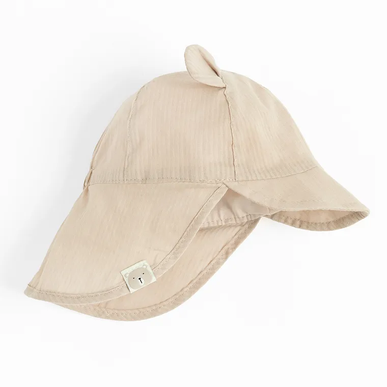 Cool Club, Caciula pentru baieti safari, UV 50, bej